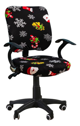 Fundas Elásticas Para Silla De Oficina De Navidad, Protector