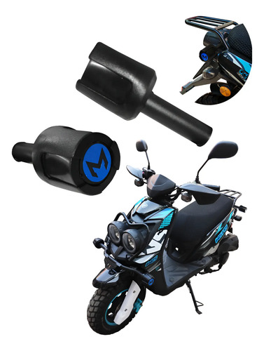 Slider Defensa Protector Mach Para Italika Ws125 Ws150 Ws175