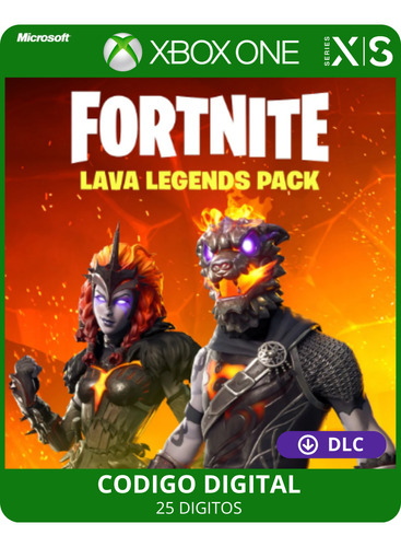 Fortnite  Lava Legends Pack Dlc Xbox