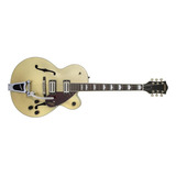 Guitarra Eléctrica Gretsch Streamliner G2420t Hollow Body De Arce Gold Dust Brillante Con Diapasón De Laurel