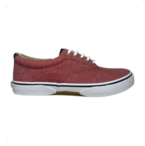 Tenis Casual Hombre Sperry Halyard Cvo Lona Cómodos