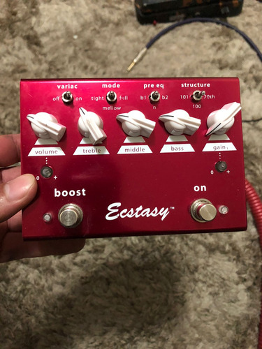 Pedal Bogner Ecstasy Red