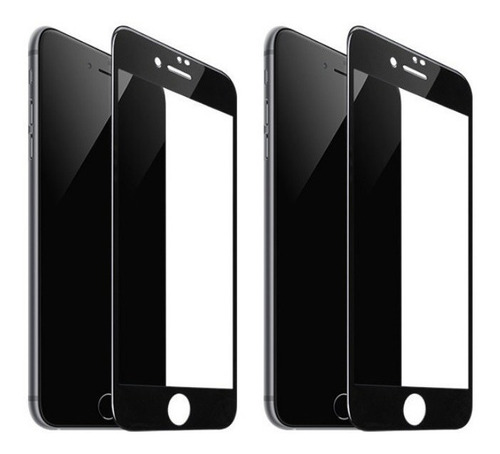 Kit 2 Películas De Vidro 3d Compatível C iPhone 6  6s  7  8 