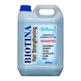 1 Bidon Shampoo De Biotina Capilar Bellamax 5 Lts
