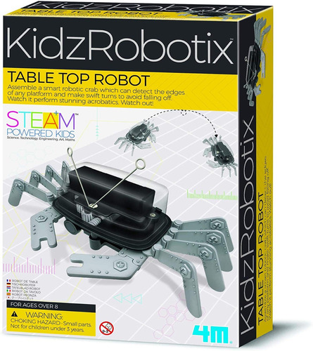 Kit Juego Aprendizaje Educativo Niños Robotica Cangrejo Diy