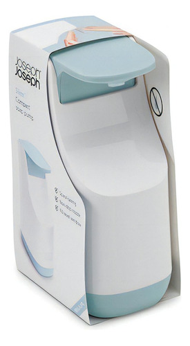 Dispenser De Jabon Joseph Joseph Manos Compacto Baño Color Blanco/celeste