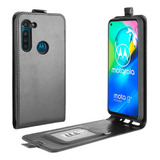 Para Motorola Moto G8 Power R64 Texture Con Un Solo Giro Ver