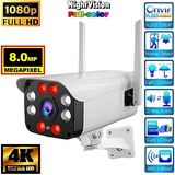 Camara De Seguridad Wifi 8mp 4k Ultra Hd  1080p Ip Nvr Rj-45