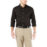 Camisa Hombre Sig Comfort Flex Classic Fit Negro Dockers