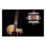 Sticker One Piece Para Guitarra Acústica Y Eléctrica
