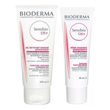 Combo Bioderma Sensibio Rojeces Crema + Gel Limpiador