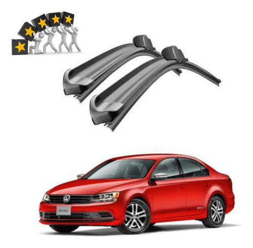 Plumas Limpiaparabrisas Volkswagen Jetta A6 Mk6 2012-2017