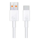 Cable Tipo C 66w Punta Naranja Compatible Con Huawei Honor