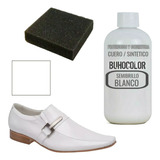 Pintura Blanca Para Zapatos / Cartera X 120ml + Aplicador 