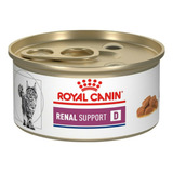 Royal Canin Lata Alimento Gato Renal Support D Feline 85gr