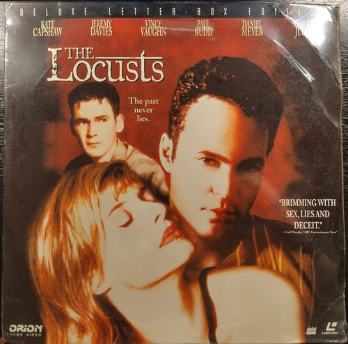 The Locusts - Laserdisc - Vince Vaughn / Kate Capshaw - 1996