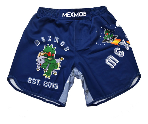Short Xflex Mexmob Chupacabras Bjj Nogi Jiu Jitsu Mma | Meses sin interés