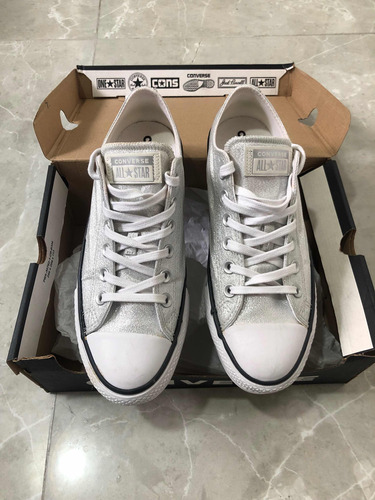 Zapatillas Converse Pure Silver!!