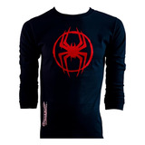 Playera Spiderman Miles Morales Spiderverse 333cosplay