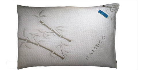 Almohada De Espuma Viscoelástica Triturada Cubierta De Bambú