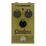 Pedal Tc Eletronic Cinders Overdrive- Novo , Nota