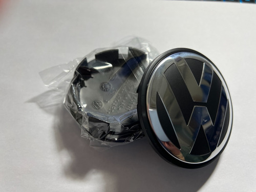 Tapa Emblema Compatible Aro Volkswagen 65mm (juego 4 Unids) Foto 3