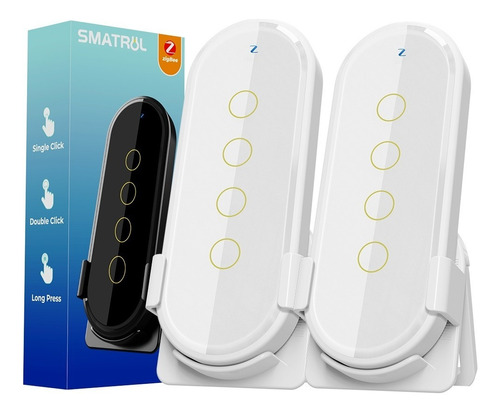 Producto De Control Wifi Zigbee Smart Switch, 2 Piezas