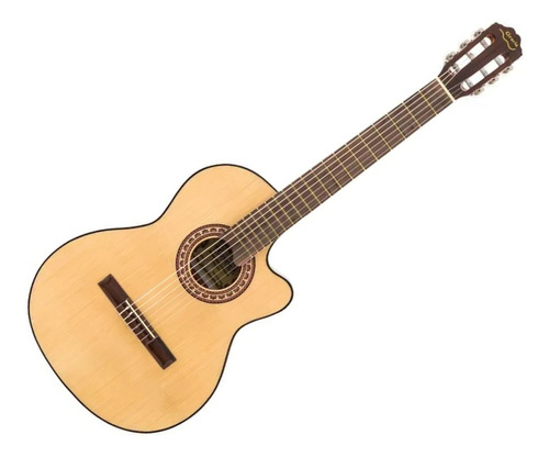Guitarra Gracia M10 Criolla Con Corte Y Eq Fishman Oferta!!