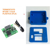 Termostato Digital W1209 12v  Rango -50 A 110 C + Caja Plast
