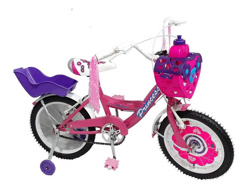 Bici Nena 14 Princess -pioneer- Full-envio Gratis + Regalo 