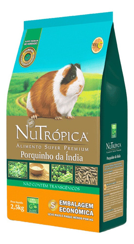 Ração Para Porquinho Da India Nutrópica 2,5kg