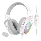 Redragon Auriculares H510 Zeus-x Rgb Con Cable Blanco Para .