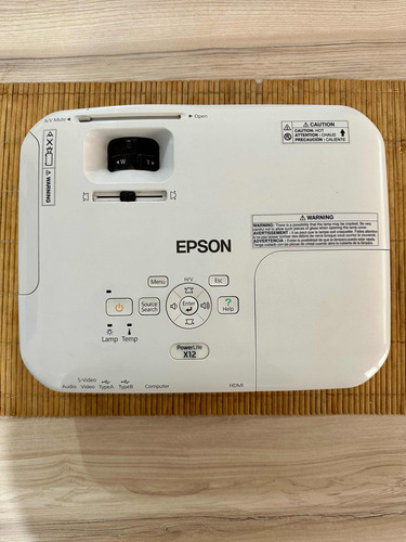 Proyector Epson Powerlite X12 2800 Lúmens 3lcd Hdmi