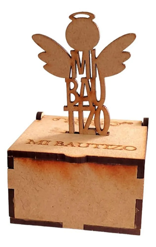 30 Cajitas De Madera Recuerdo Boda Bautizo Comunión Xv Años