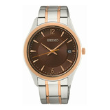 Reloj Seiko Caballero Sur470p1 Acero Combinado Con