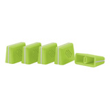 Tapas De Goma Verde Para Fader Reloop Fader Cap Set