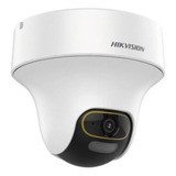 Cámara De Seguridad 2mpx Hikvision Colorvu Pt Fijo Audio Mic