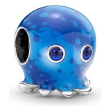 Charm De Pandora, Pulpo Azul Disney Con Caja Original