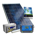 Pantalla Solar 20 Watt + Regulador 10 A + Bateria 7 Amp Kit