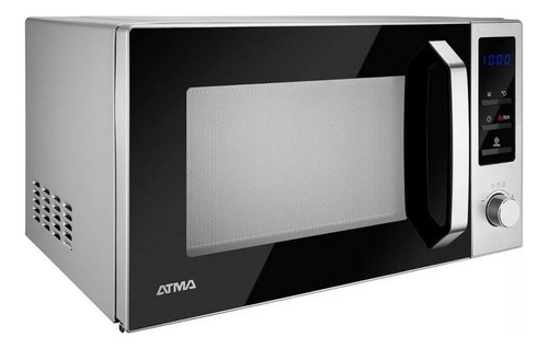 Microondas Grill Atma Md1828gn   Acero Inoxidable 28l 220v