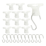 Clips Y Ganchos Para Decoraciones Colgantes, Juego De 48 Pie