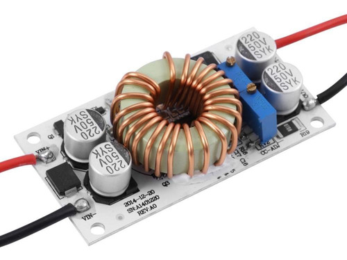 Controlador Driver Led 10a 250w 12-50v Elevador Dc-dc Boost