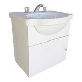 Vanitory De Colgar Venecia Blanco Ferrum 48 Cm Y4v3f