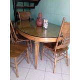 Comedor Vintage De Nogal