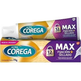 Corega Adhesivo Prótesis Max Fijador+sellador S/sabor 70g