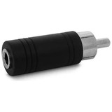 Adaptador Miniplug Hembra 3,5 A Plug Macho Rca Audio