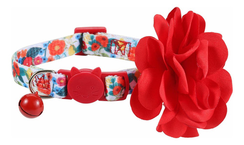 Boombone Collar De Gato Con Flores Para Niñas, Accesorios