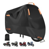 Cubre Moto Grueso Cubierta Impermeable Para Moto Uv50+ Xxxl