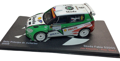 Skoda Fabia S2000 Rally Escala 1/43 Coleccion En La Plata 