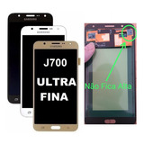 Frontal Touch Display Lcd Para J7 J700 Fina Nao Fica Alta